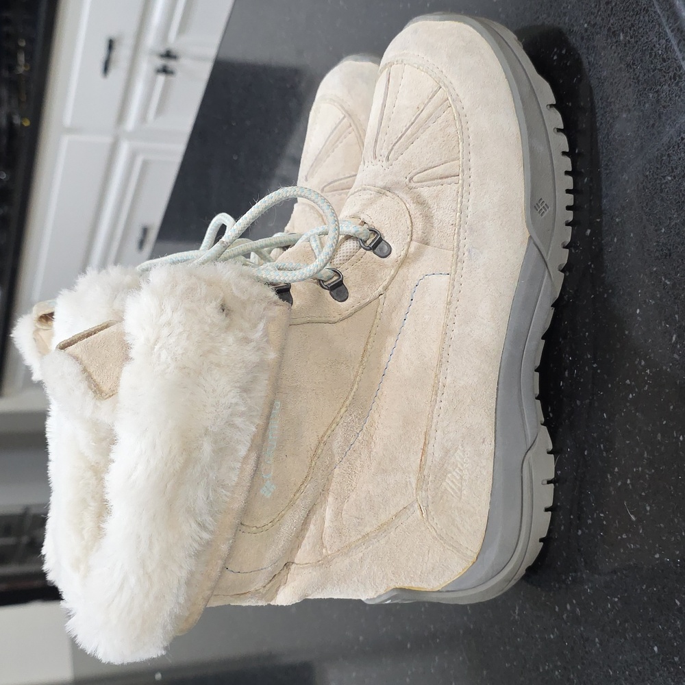 Columbia Lavela Women's Tan Waterproof Winter Boots Size 8 - Picture 4 of 9
